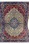 Neutral Medallion Cream Kashmir Handmade Carpet