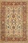 Handknotted Cream Nain Transitional Rug