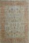 Pastel Blue Transitional Large Handmade Rug
