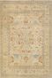 All over Transitional Neutral Handmade Oushak Rug