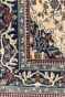 Rouge Kashmiri Medallion Handmade fine Rug