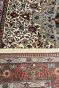 Rust Kashan Medallion Handknotted Wool Rug