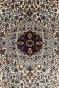 Rust Kashan Medallion Handknotted Wool Rug