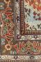 Rust Kashan Medallion Handknotted Wool Rug
