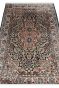 Salmon Pastel Medallion Handknotted Floral Carpet