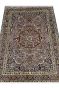Salmon Pink Moti Medallion Handmade Carpet