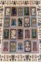 Ivory Jaali All Over Afghani Handmade Rug