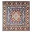 Jewish Star Square Wool Area Rug