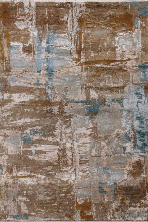 Airbrush Handspun wool Modern Area Rug