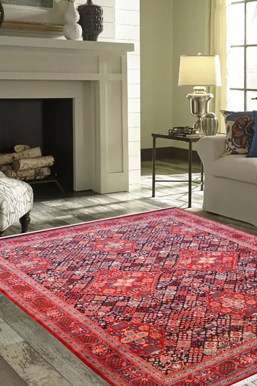 Samarkand Handknotted Wool Area Rug