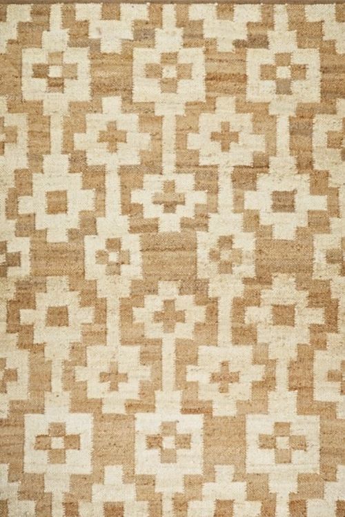 Symmetry Sand Handmade Jute Rug