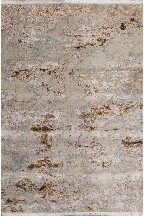 Soil Crust Beige Handknotted Modern Rug