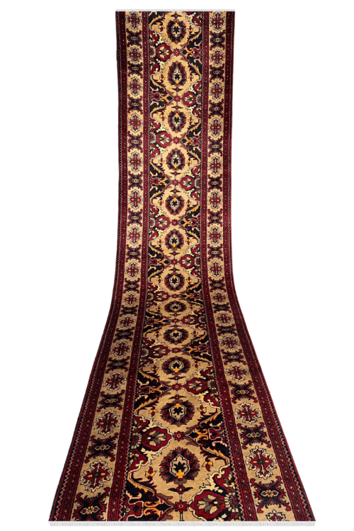 One of a kind Baluch Handknotted Afghan Runner