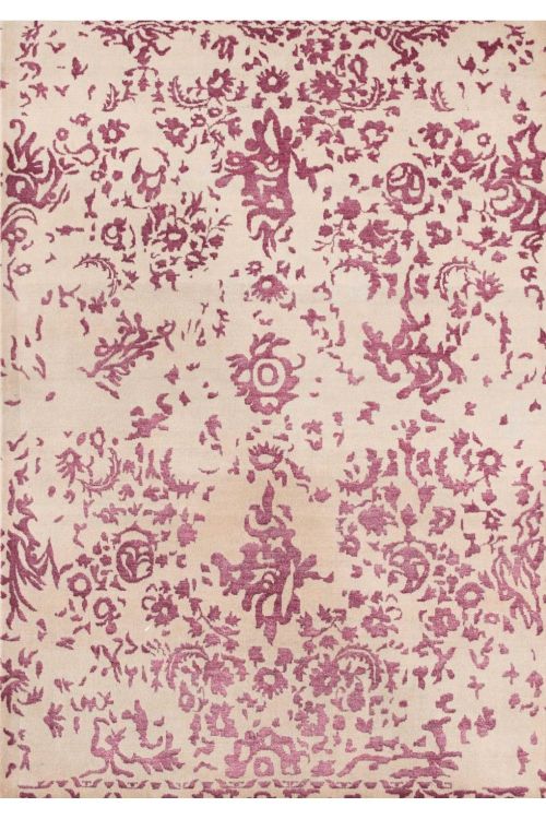 Fleur all over Patterned Handmade Carpet