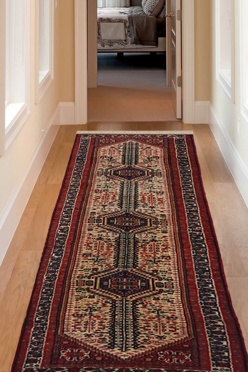 Emirate of Bukhara Handknotted Wool Runner