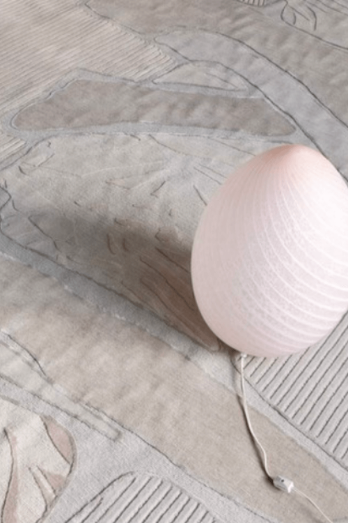 Creative Genius Oval Shaped Handknotted Carpet