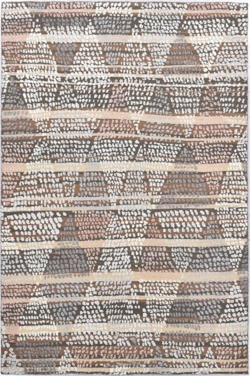 High Peak Modern Handmade Area Carpet