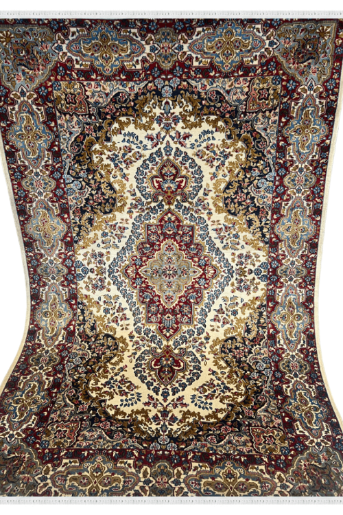 Handknotted Kadah Design Wool Carpet