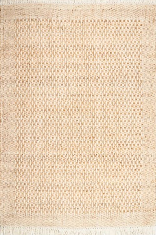 Savanna Weave Solid Handcrafted Jute Carpet