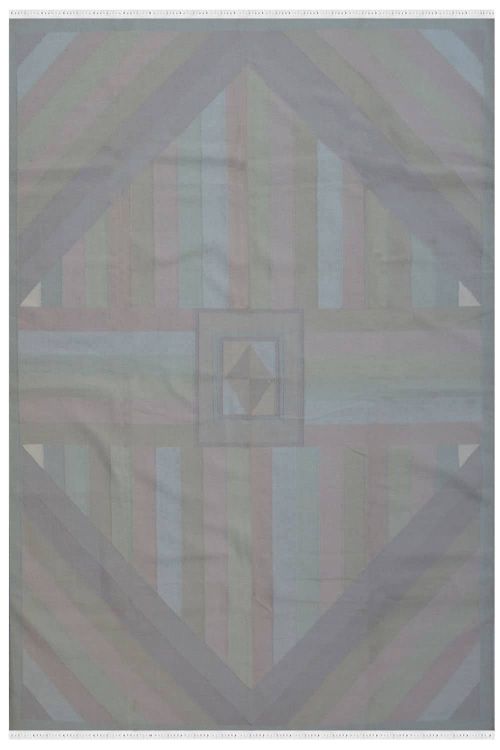 Pastel Deux Cotton Handmade Dhurry