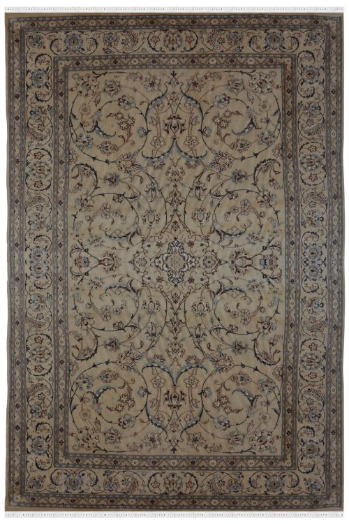 Oriental Floral Wool Area Rug