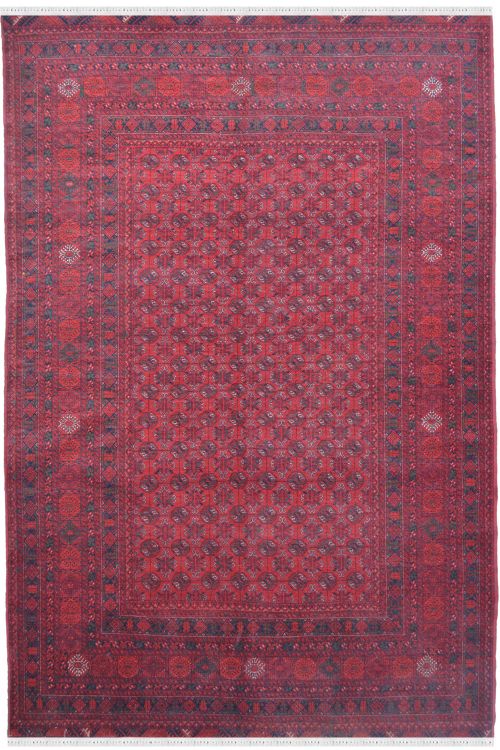 Makroo Bokhara Afghan Carpet