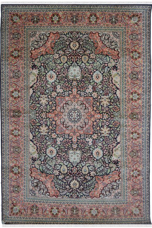 Jhoomar Pure Silk Kashmir Carpet