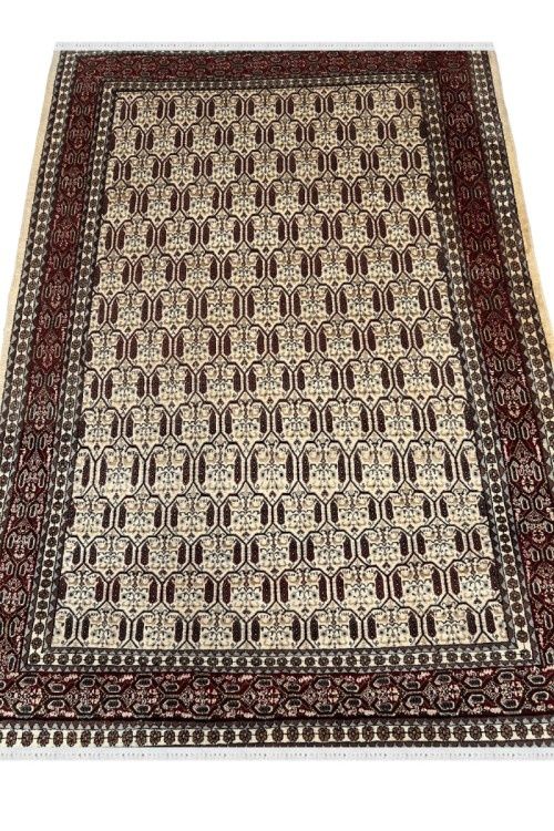 All over Pattern Senneh Wool Handmade Rug