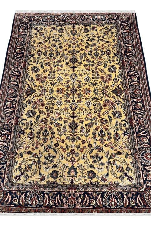 Cream Kashan Kalli Handmade Carpet