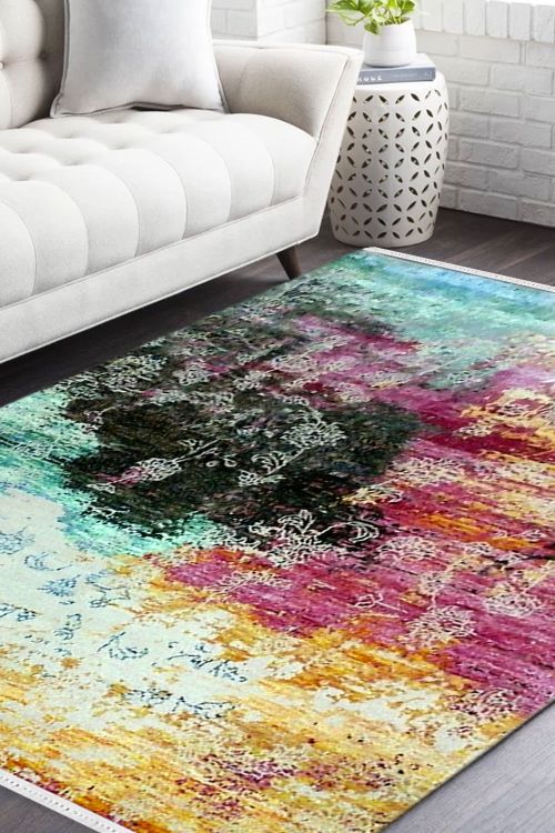 Festival Of Colors Modern Carpet