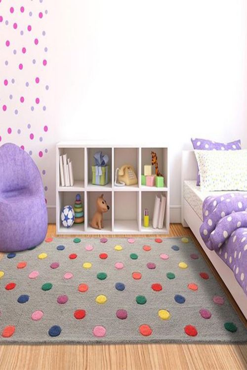 Dots Kids Handknotted Rug