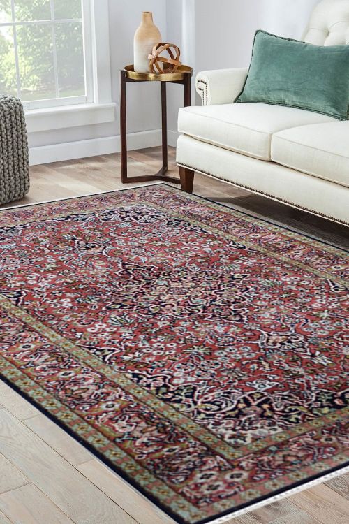 Bagh Gulabh Handmade Silk Carpet