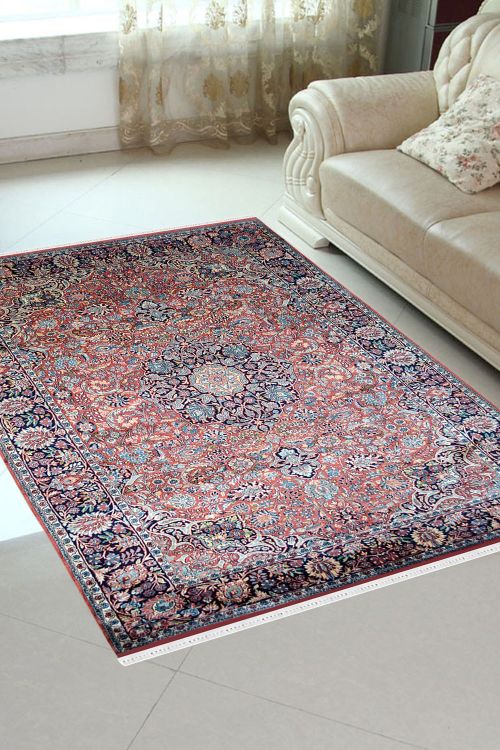 Red Queen Beautiful Silk Area Rug