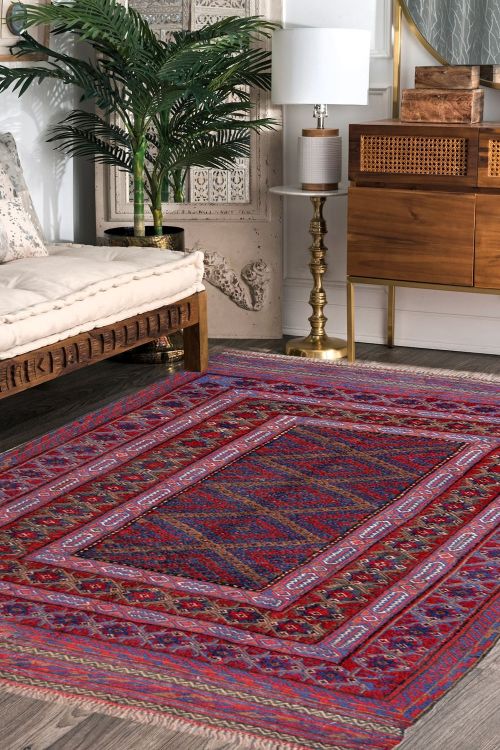 Diamond Series Kilim Area Rug