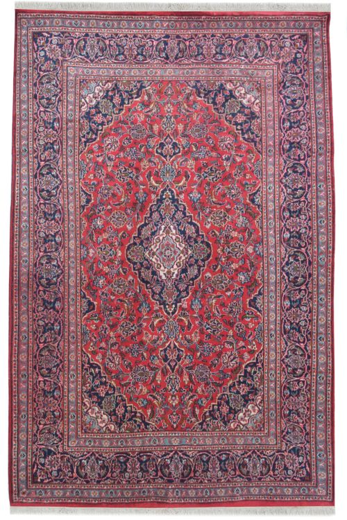 Laal Isfahan Persian Wool Rug