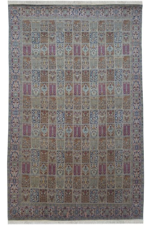 Multi-Color Hamadan Kashmir Carpet