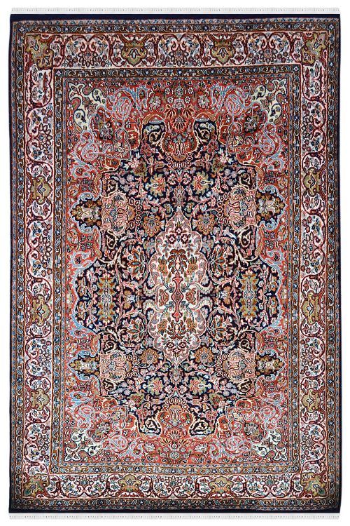 Art of Kashmir Handknotted Silk Carpet