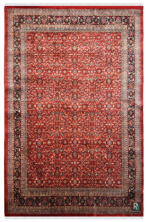 Kashmiri Nain Beautiful Handknotted Wool Rug