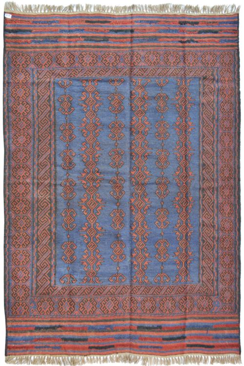 Scorpio Kilim Flat-Woven Area Rug 