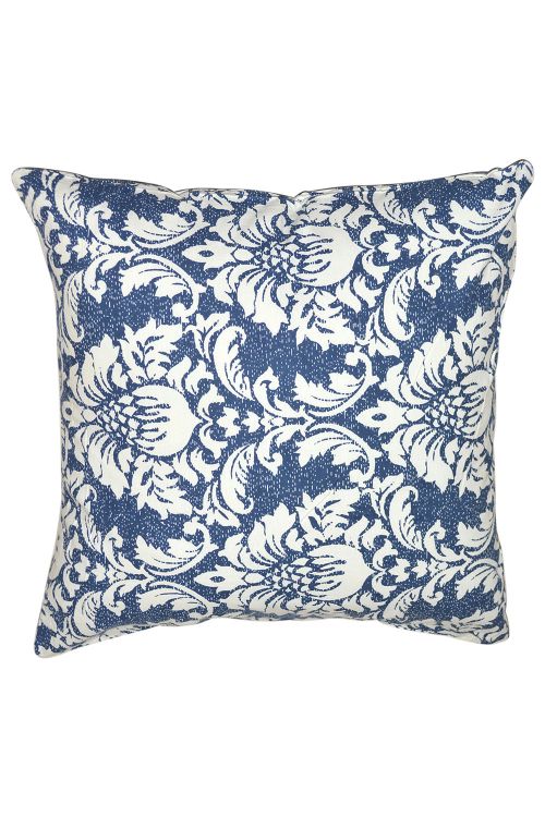 Blue Motifs Cushion