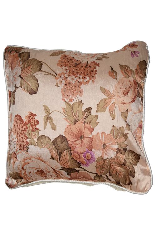 Floral Satin  Pillow 
