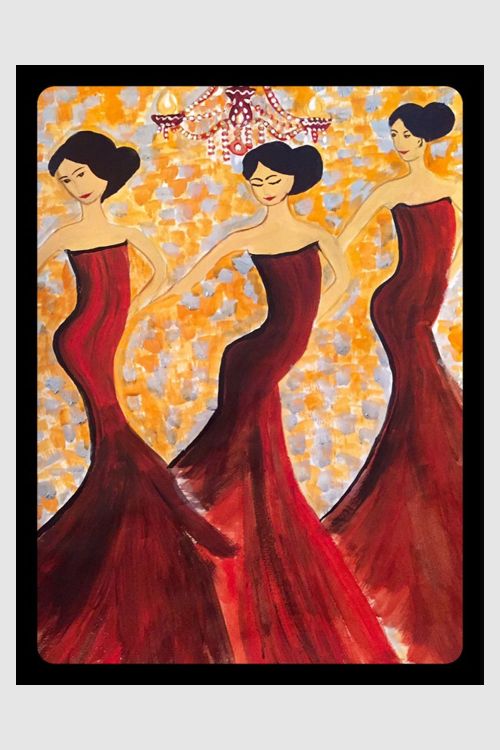 Flamenco painting