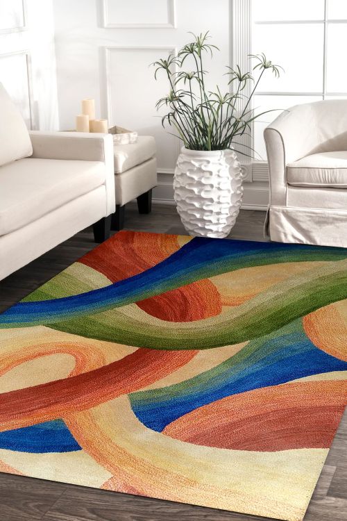 Abstract Art Modern Hand-tufted Carpet