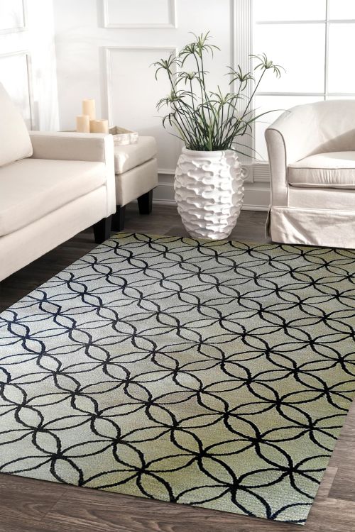 Circular vision Handtufted Modern Carpet