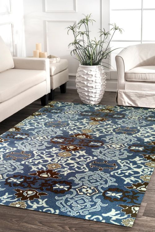 Ivory Tiles Best Handtufted Carpet