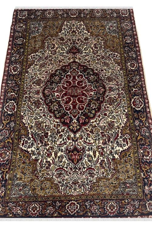 Noor Mahal Kashan Handknotted Wool Rug