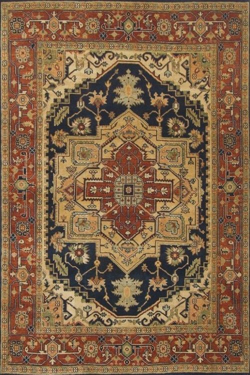 Heriz Oushak Traditional Handknotted Rug