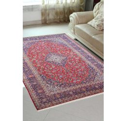 Floral Kashan Woolen Rug