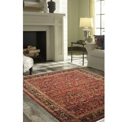 Heriz Traditional Wool Area Rug