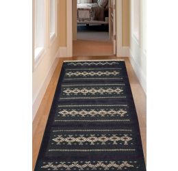 Amulet Stripe Traditional Kilim Area Rug